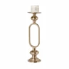 Candle holder Lily 65cm champagne gold