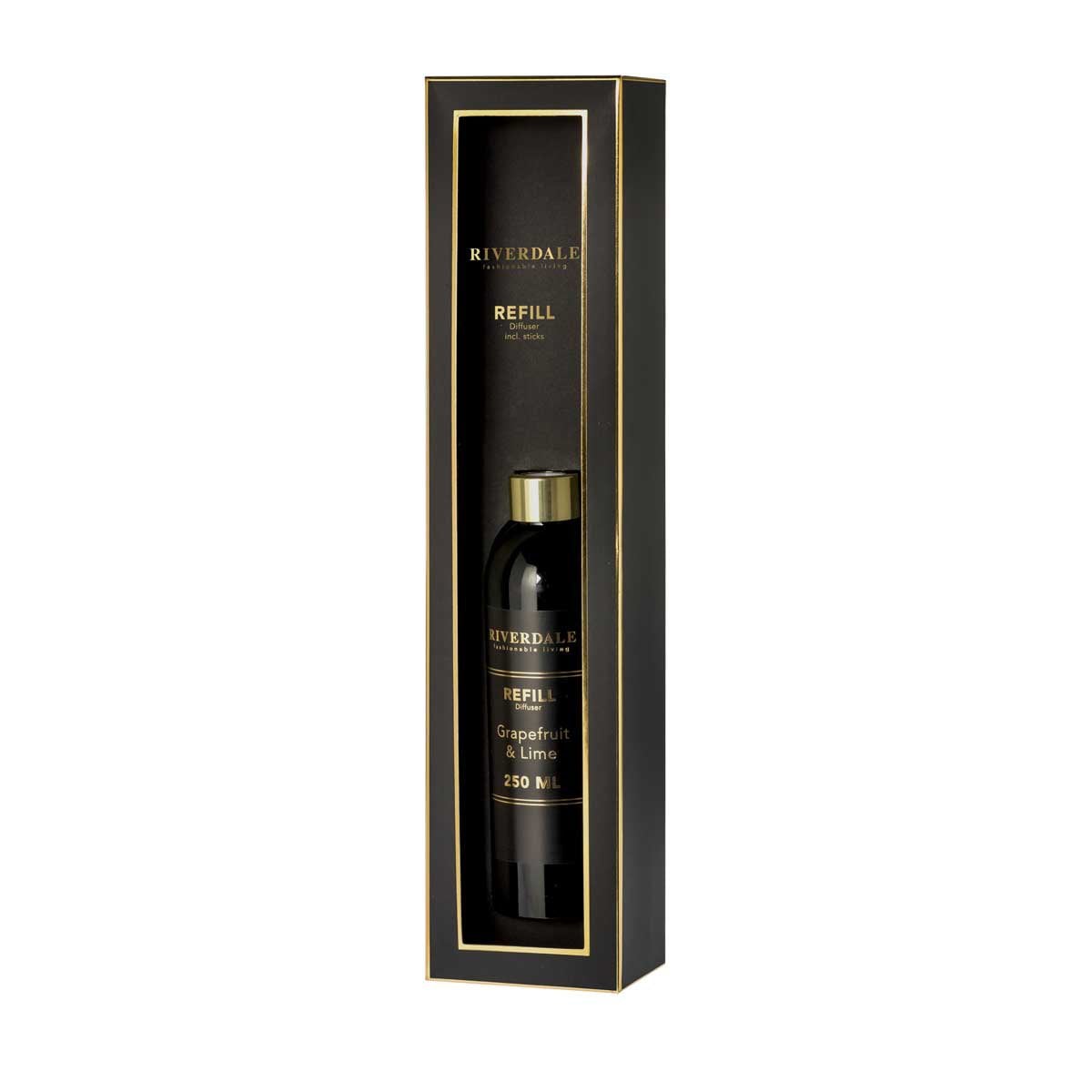 Geurstokjes navulling Grapefruit & Lime 250ml