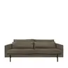 Bank Miller 3-zits bruin 232cm