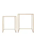 Beistelltisch Amaro 60cm gold - 2er-Set
