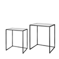 Beistelltisch Amaro 60cm schwarz - 2er-Set