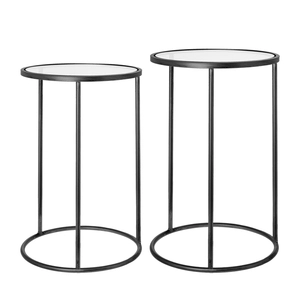 Beistelltisch Amaro 60cm schwarz - 2er-Set