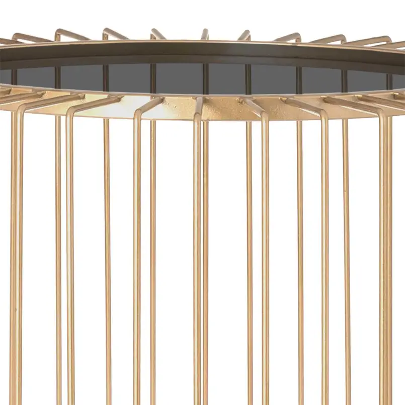Beistelltisch Rocco 50cm gold