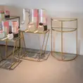 Beistelltisch Roma 70cm gold