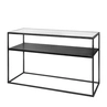 Bijzettafel Amaro 120cm zwart