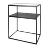 Bijzettafel Amaro 60cm zwart