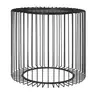 Bijzettafel Rocco zwart 50cm