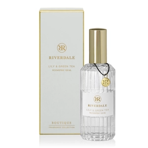 Boutique Roomspray Lily & Green Tea 100ml grijs