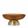 Bowl Lois 36cm amber