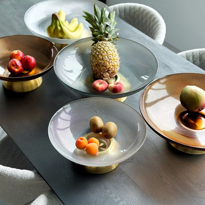 Bowl Lois 45cm clear
