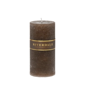 Candle 10x15cm mocha