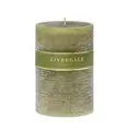 Candle 10x15cm sage