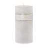 Candle 10x20cm gray
