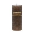 Candle 10x20cm mocha