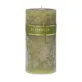 Candle 10x20cm sage
