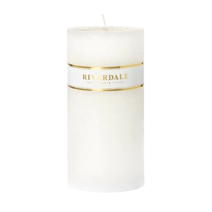 Candle 10x20cm white