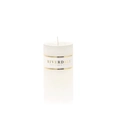 Candle 7x14cm white