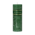 Candle 7x20cm green