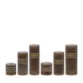 Candle 7x20cm mocha