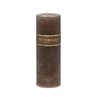 Candle 7x20cm mocha