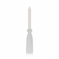 Candle holder Emily 18cm matt white