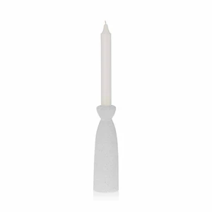 Candle holder Emily 18cm matt white