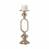 Candle holder Lily 56cm champagne gold