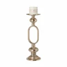 Candle holder Lily 56cm champagne gold