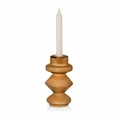 Candle holder Luna 19cm matt amber