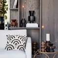 Candle holder Luna 21cm black