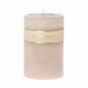 Candle Pillar 10x15cm beige