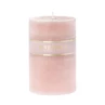 Candle Pillar 10x15cm pink