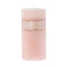 Candle Pillar 10x20cm pink
