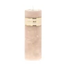 Candle Pillar 7x20cm beige
