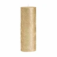 Candle Wave 7x20cm gold