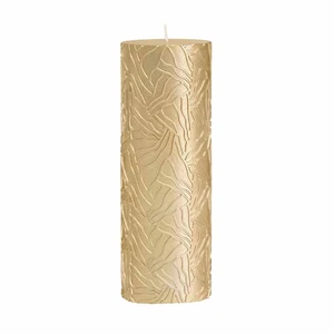 Candle Wave 7x20cm gold