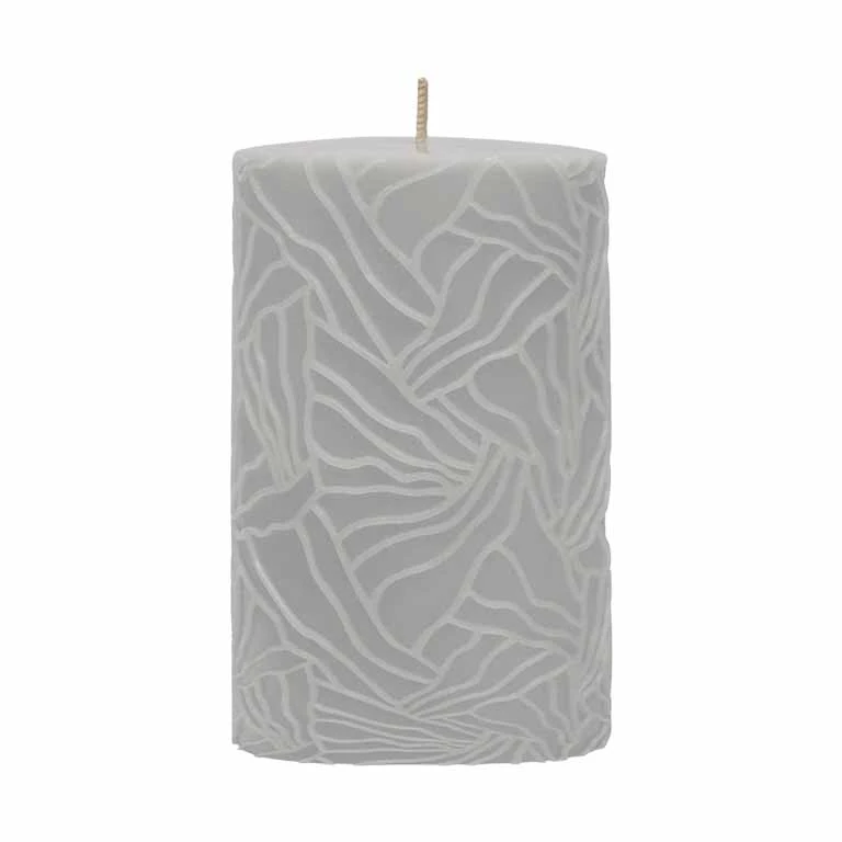Candle Wave 9x15cm light gray