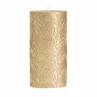 Candle Wave 9x20cm gold