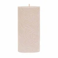 Candle Wave 9x20cm sand