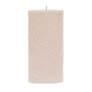 Candle Wave 9x20cm sand