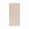 Candle Wave 9x20cm sand