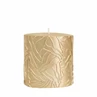 Candle Wave 9x9cm gold