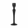 Candleholder Lily 2 20cm black