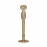Candleholder Lily 3 20cm champagne gold