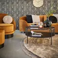 Coffee table Rocco 80cm black