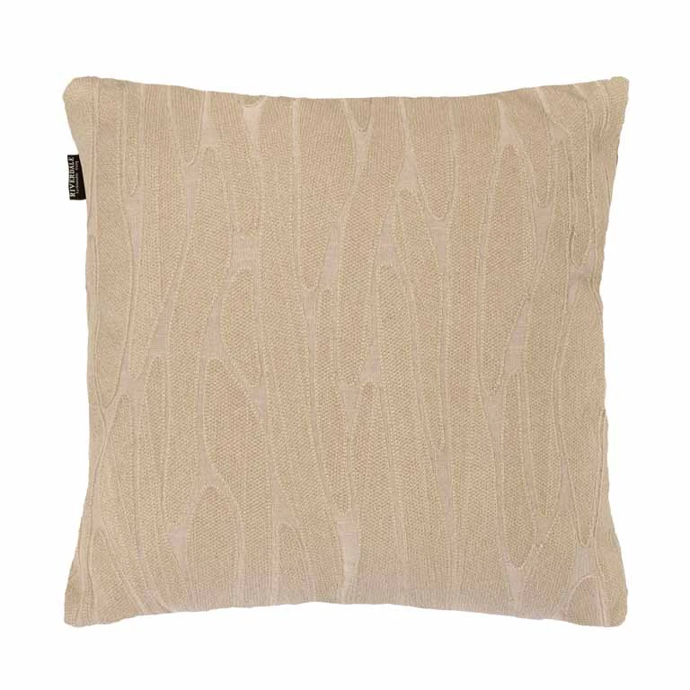 Cushion Bo embro 45x45cm sand