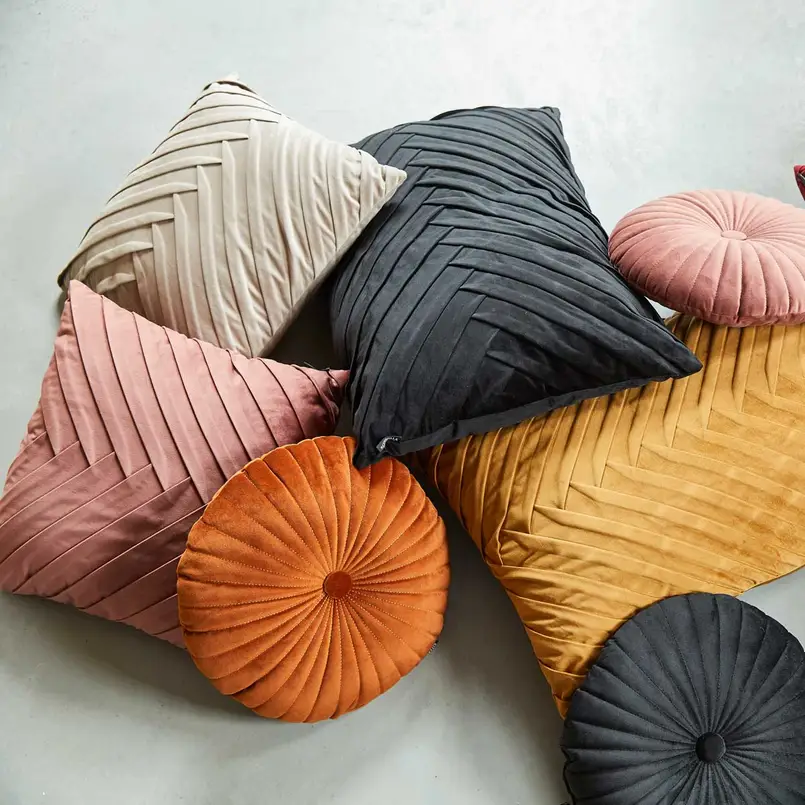 Cushion Emmy ø40cm brique