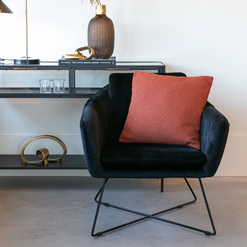 Cushion Lillian 50x50cm brique