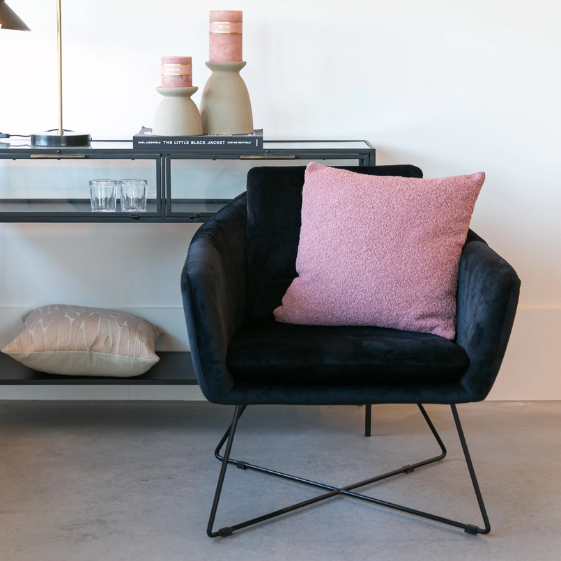 Cushion Lillian 50x50cm old pink