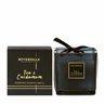 Deluxe Geurkaars in pot Tea & Cardamom - 10cm - zwart